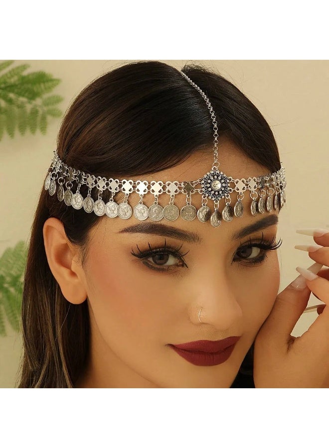 Saudi Founding Day Adjustable Luxury Headpiece with Eye-Catching Coin Design – Lightweight & Comfortable for Long Wear, Adds a Premium Heritage Touch to Your Look - Image 1